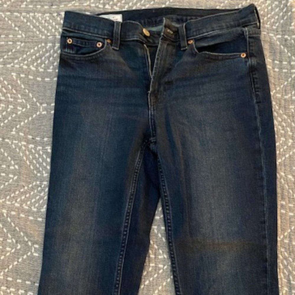 Mid Rise Vintage Slim Jeans